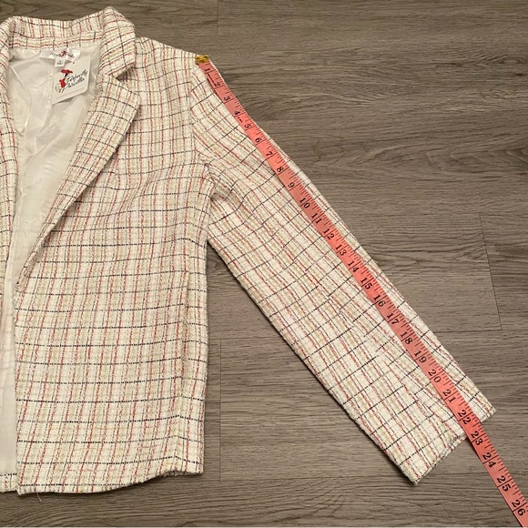 Perfectly Priscilla Crop open  front Jacket Size S - Picture 10 of 11
